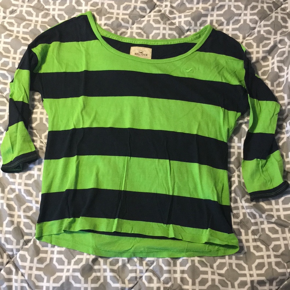 Girls Striped Hollister Shirt